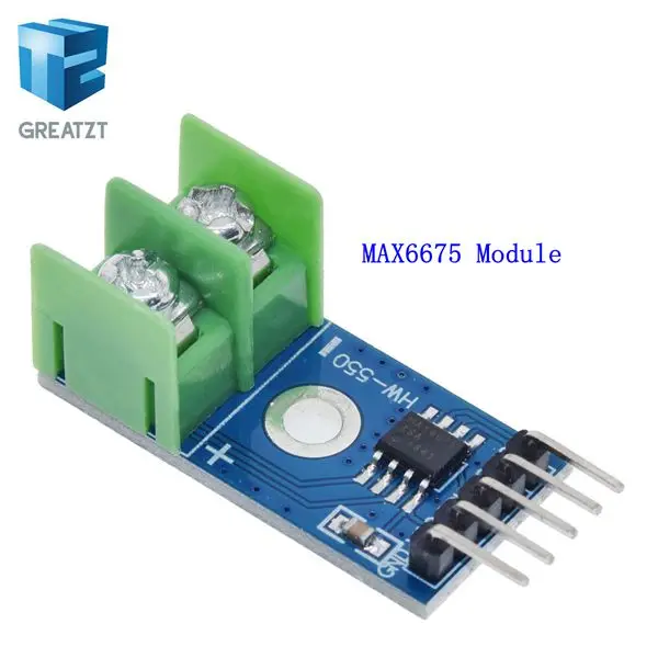 GREATZT MAX6675 модуль+ K Тип термопары Senso температура градусов модуль для arduino - Цвет: MAX6675 Module