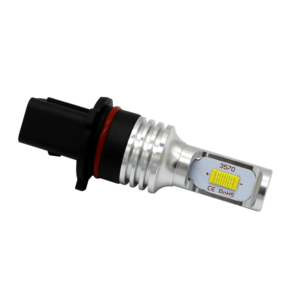 CJXMX светодиодный автомобильный фонарь P13W PSX26W противотуманный 1600LM 3000K Золотой