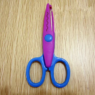 Новые пластиковые ножницы для поделок 5 дизайнов резак бумаги скрапбукинга