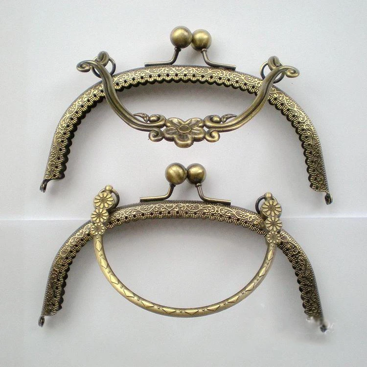 Женский кошелек с металлической застежкой и ручкой аксессуары для сумок сделай