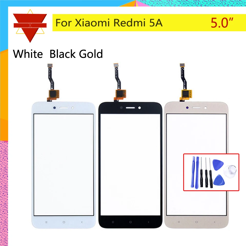 Оригинальная передняя панель Redmi 5A для Xiaomi Redmi5A Desh Ka сенсорный экран сенсор ЖК