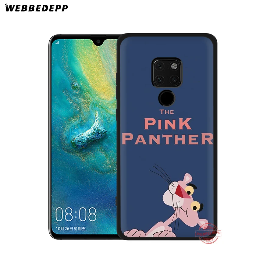 WEBBEDEPP мягкий чехол с розовой пантерой для Huawei Mate 30 10 20 Pro Lite Nova 2i 3 3i 4 5i 2 чехлы |