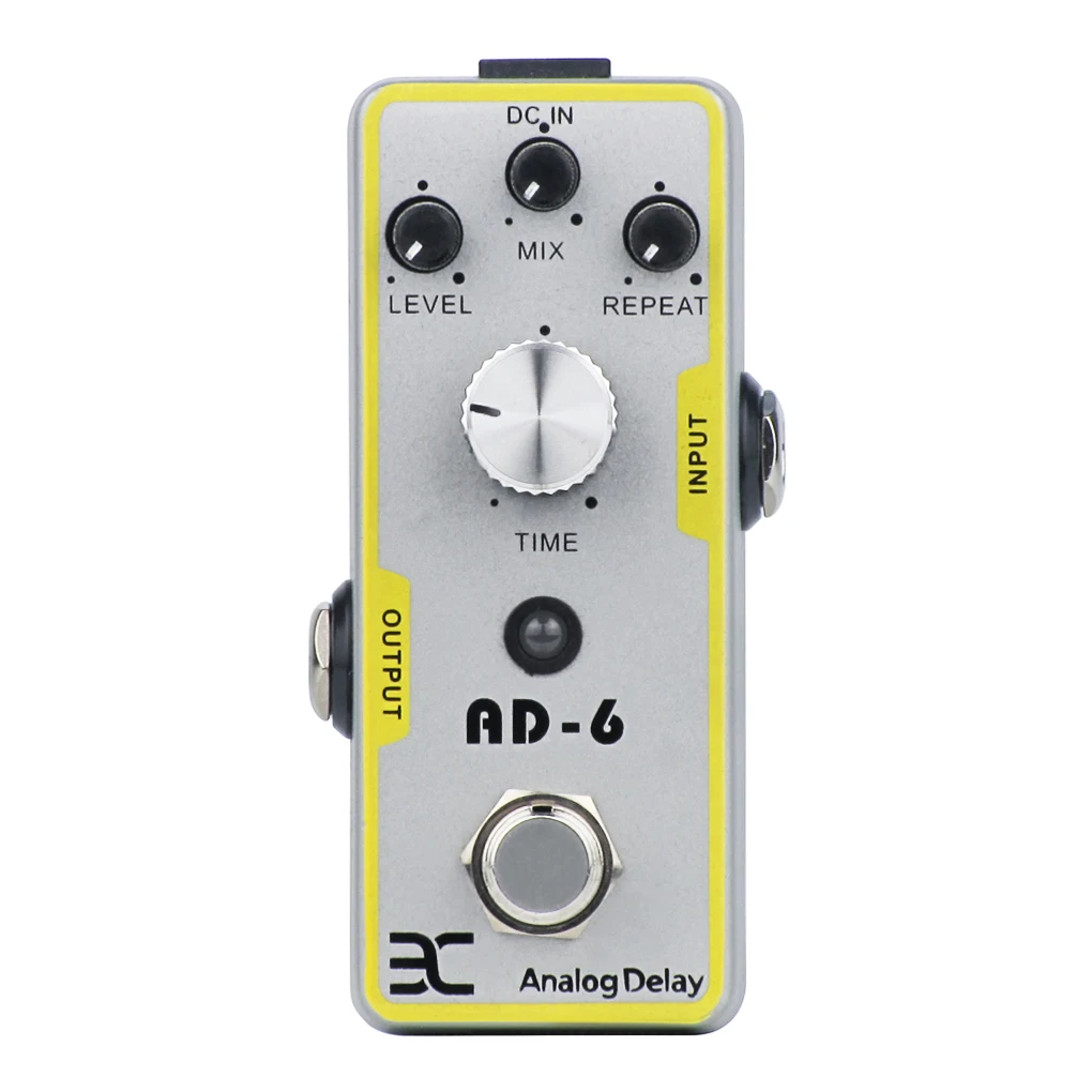 ENO EX педаль с одним эффектом аналоговые гитарные педали Delay настоящим байпасным