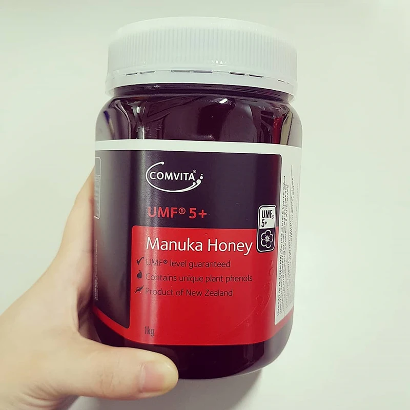 Новая Зеландия comvita мед manuka UMF5+ 1000g для желудочно-кишечного иммунной здоровья дыхательных путей Системы кашля успокоить кашля в горле