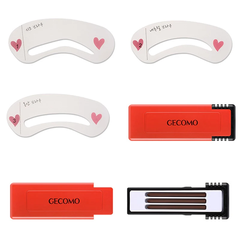 Новинка 2019 набор ручек для бровей макияжа глаз вращающийся водонепроницаемый