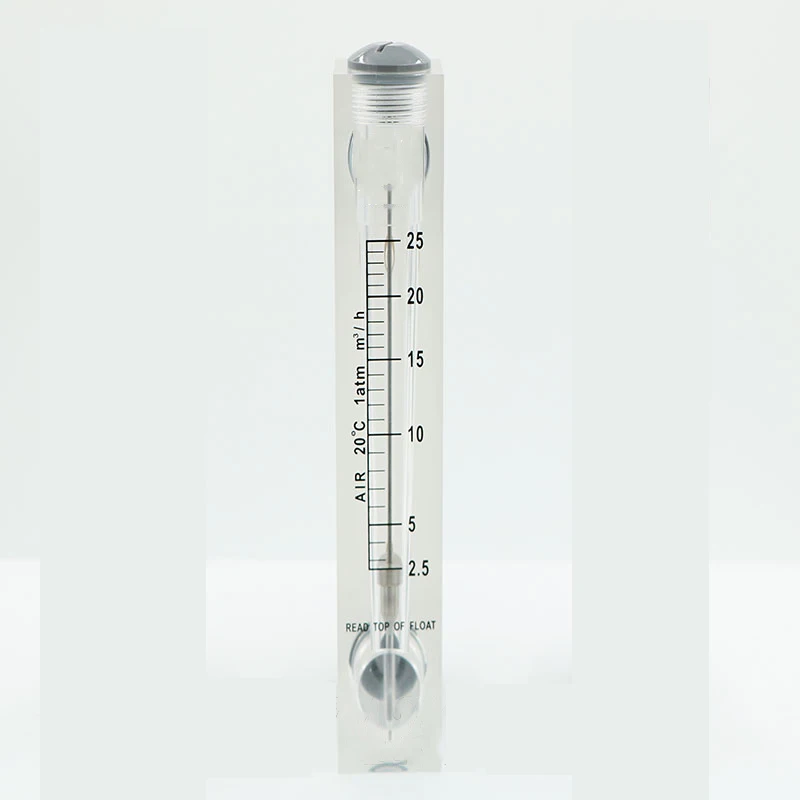 2.5-25m3/h 1/2&quot BSPT Male Thread PMMA Panel Type Gas Float Flowmeter Air Flow Meter Rotameter Without Control Valve | Обустройство
