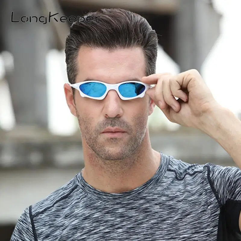 

LongKeeper Polarized Sunglasses Women Small Frame UV400 Sun Glasses Men Mirror Oval Driving Gafas De Sol 1034
