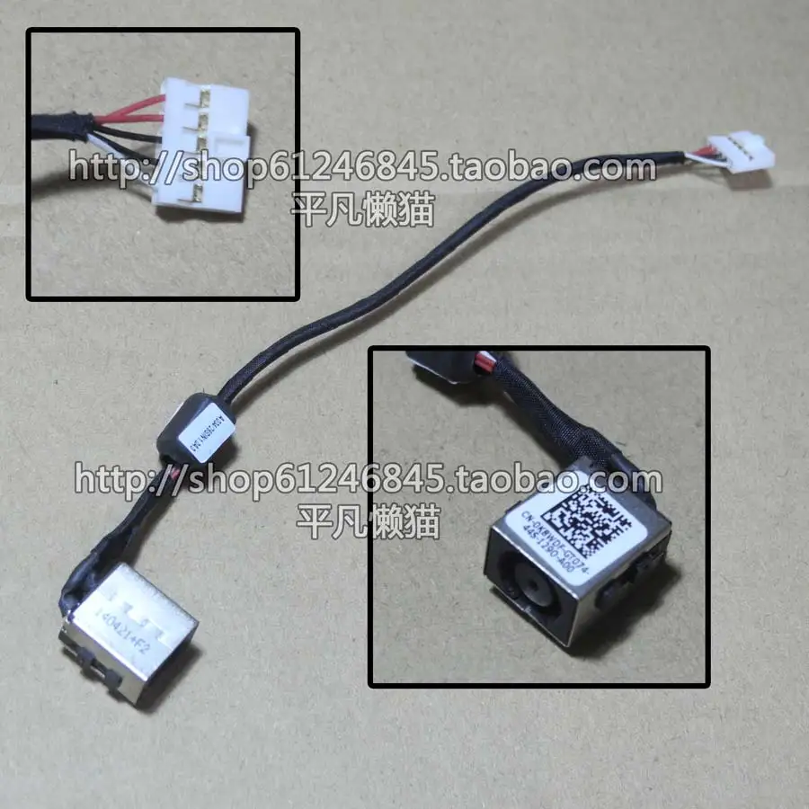 

Free shipping For DELL Inspiron 14 5443 5447 5448 5445 Power Interface Head 0K8WDF