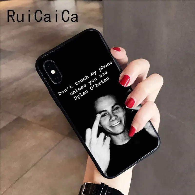 Мягкий чехол для телефона RuiCaiCa Teen Wolf Stilinski 24 на заказ iPhone 8 7 6 6S 6Plus X XS MAX 5 5S SE XR 10 |