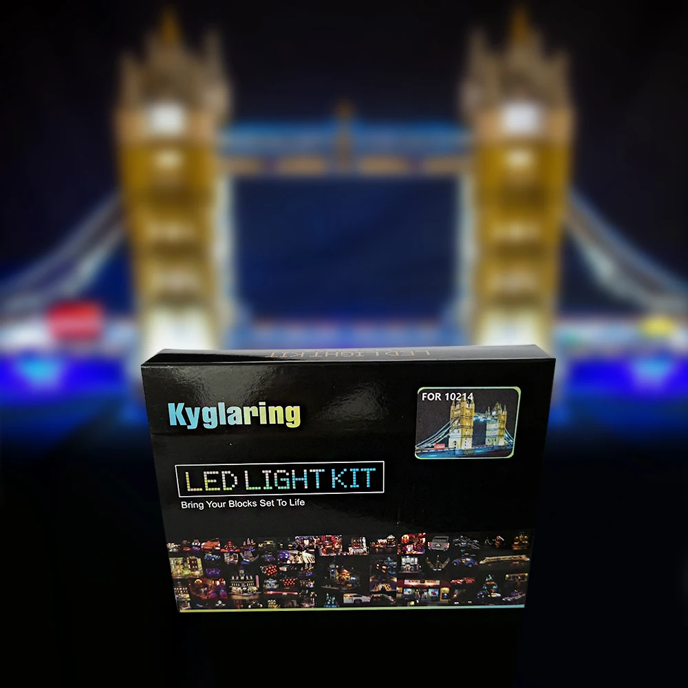 Комплект светодиодных ламп для lego 10214 совместим с 17004 Creator Expert London bridge Model Building