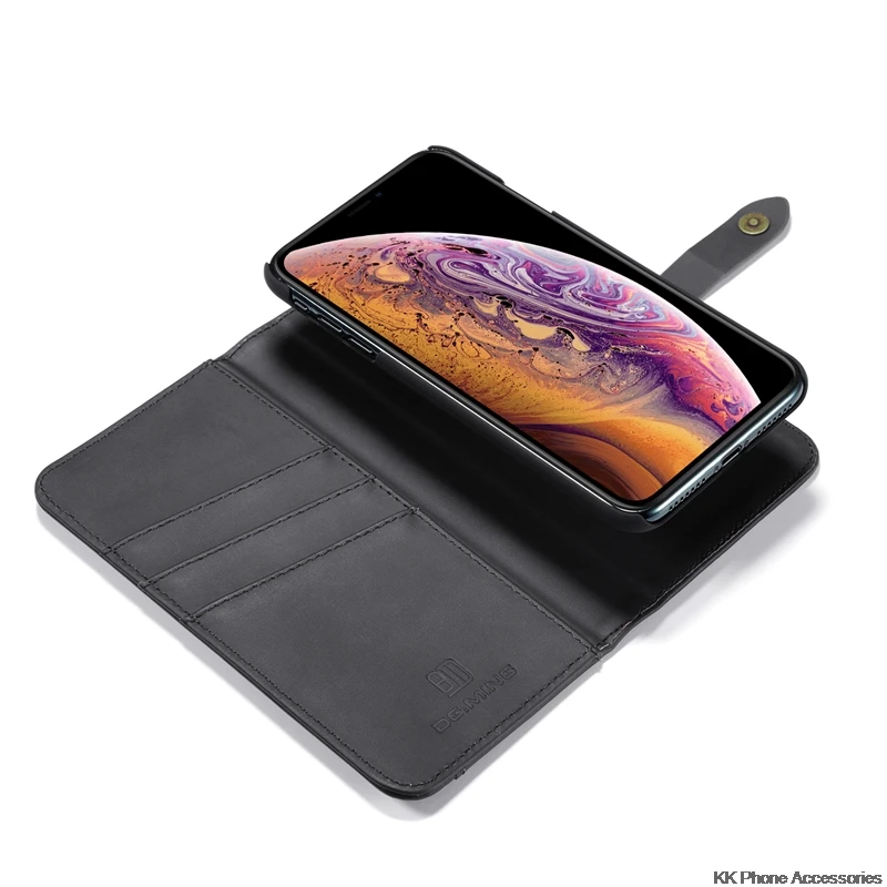 Чехол-бумажник для IPhone X XS Max XR Роскошная кожа caseme кошелёк для карт денег чехол для iPhone 7 8 6 6 S Plus Fundas Capa