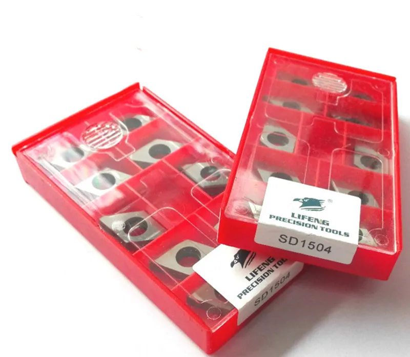 10 шт./компл. аксессуары для токарного станка с ЧПУ/прокладка резки из сплава MD1103