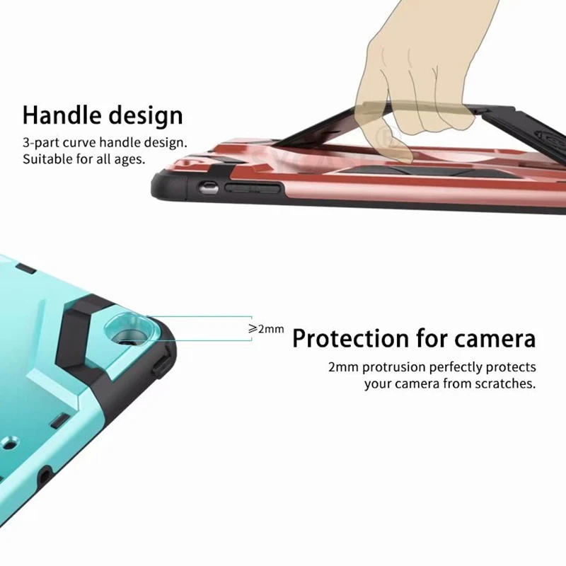 SYCASE Fashion Business For Apple iPad 6 Air 2 9.7'⟊se New 9.7 inch Heavy Duty in 1 Hybrid Rugged Tablet Case | Компьютеры и