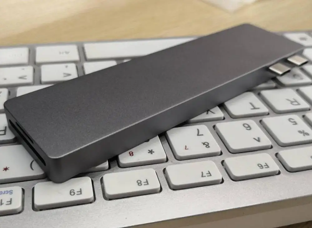 USB C Hub Thunderbolt 3 ALLFU 8 в 1 Type Pro адаптер для 2016/2017 MacBook 13 &quotи 15&quot|USB-хабы| |