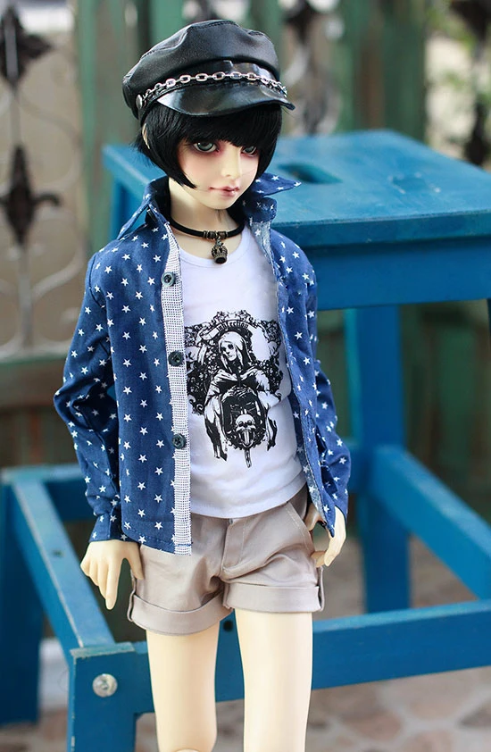 

BJD doll shorts light khaki Pocket flanging short style shorts for 1/3 1/4 BJD SD MSD SD17 Unce doll accessories