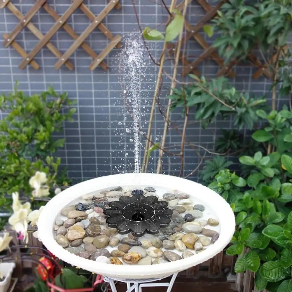 1.4W 6V Solar Water Pump Floating Panel Pool Solar Power Fountain Garden landscape Garden Pond Watering Kit Birdbath Fountain