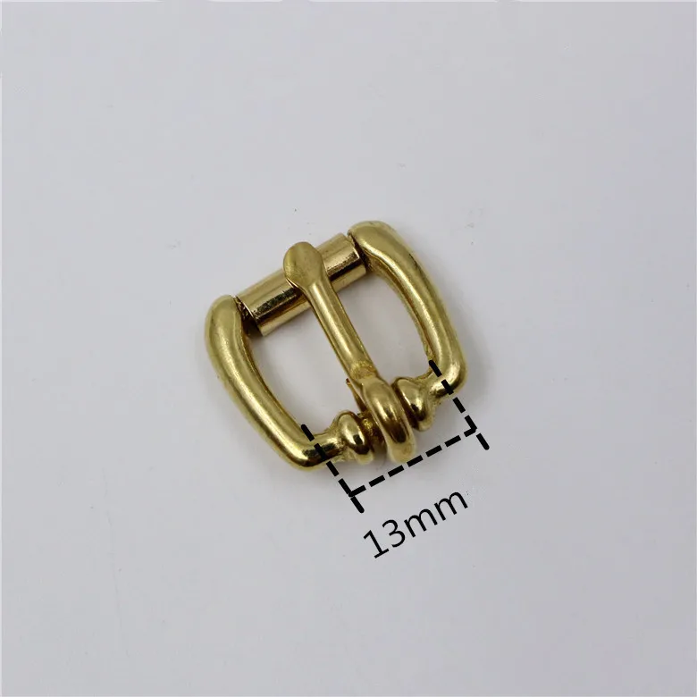 4pcs solid brass Tri-glide belt pin buckle for clothing luggage strap adjustable DIY bag shoes webbing | Дом и сад