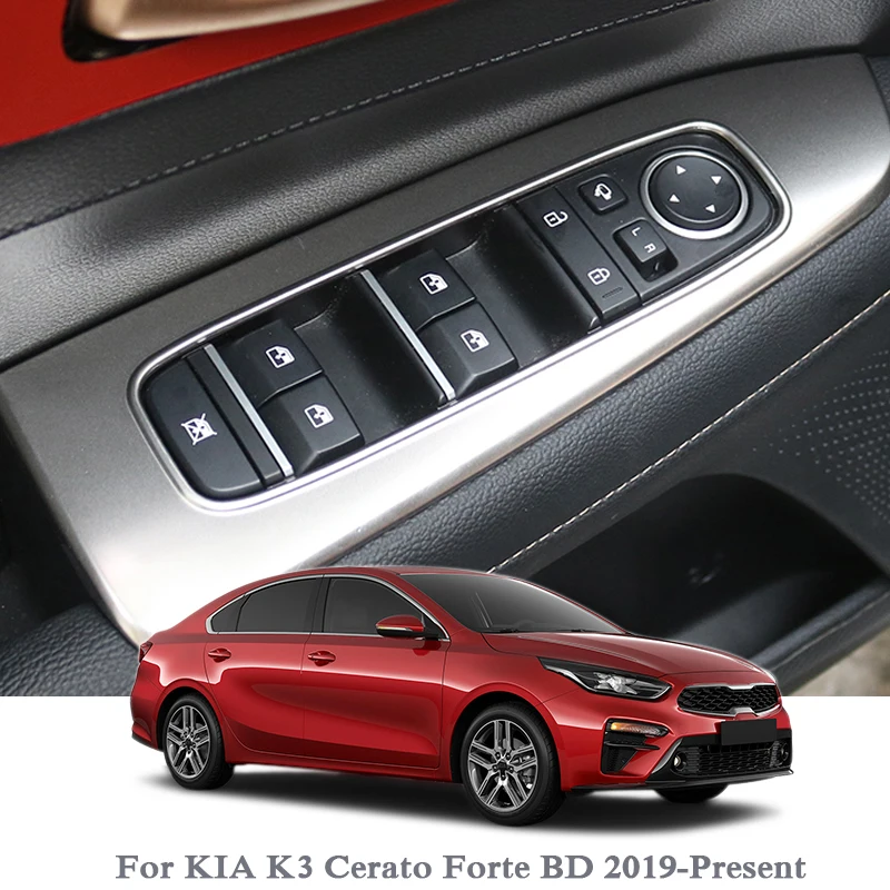 Стайлинг автомобиля панель из АБС пластика с блестками для KIA K3 Cerato Forte BD 2019 2020