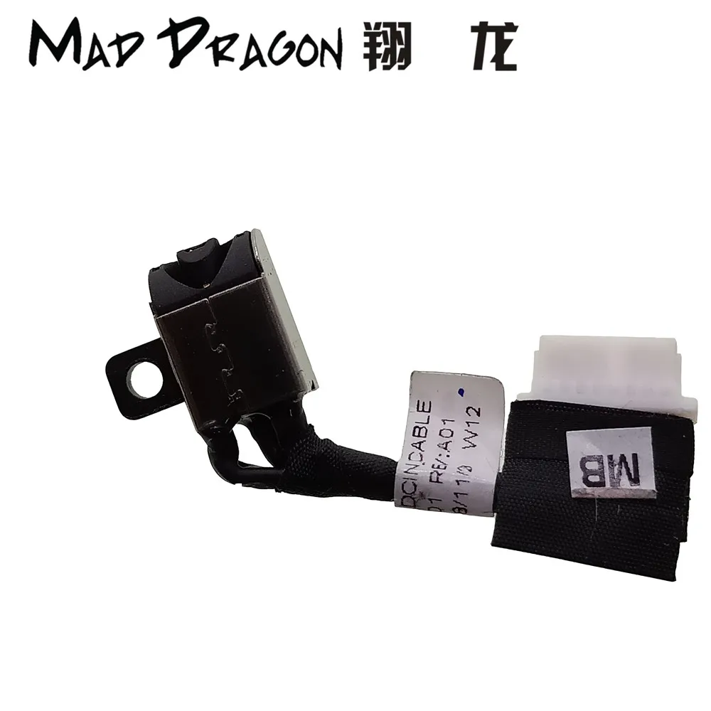 Бренд MAD DRAGON ноутбук новый DC в IN кабель питания для Dell Inspiron 5480 5580 BUCKY N14 450.0F703.