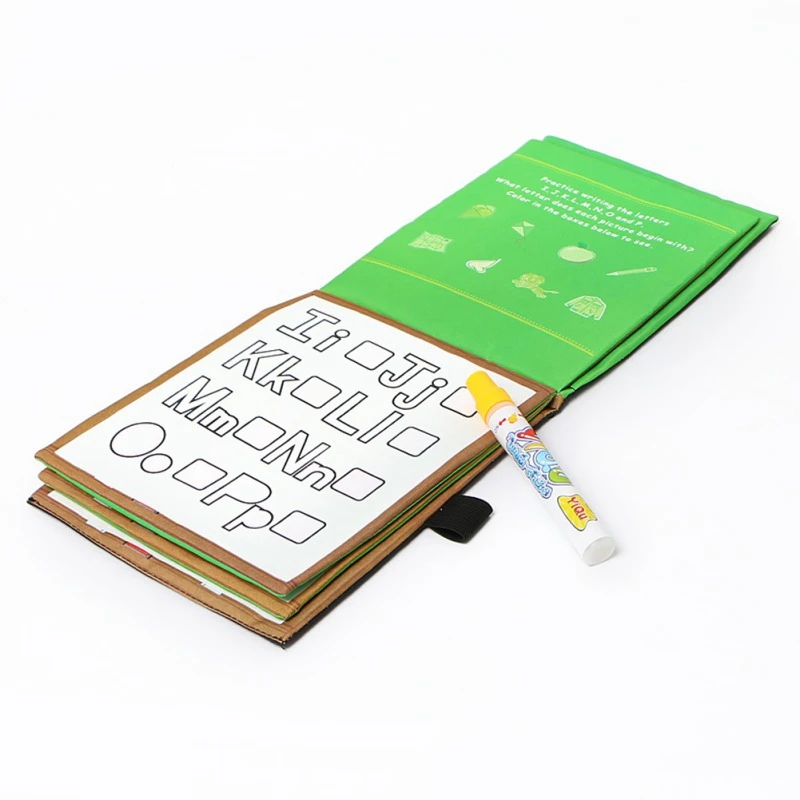 Детские развивающие игрушки книга для рисования воды раскраска каракули и