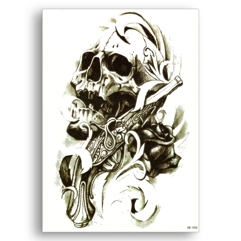 Поддельные Переводные водяные татуировки водонепроницаемые временные наклейки