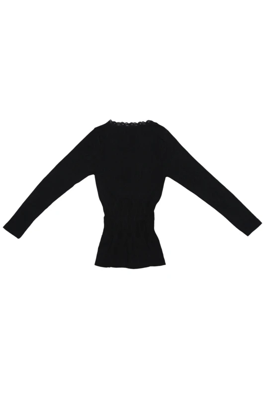 Women Round Neck Thermal Set Winter Tops&ampPants Long Johns Pajama Sets Black | Женская одежда