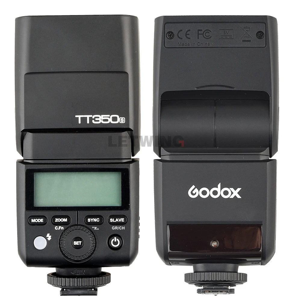 Godox Mini Speedlite TT350S TT350N TT350C TT350O вспышка для камеры TTL HSS Sony беззеркальной DSLR A7s A6000 A6500