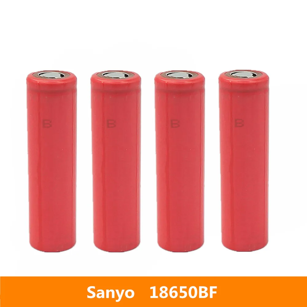 4 шт. 3 7 в 18650 3400 мА/ч оригинальный для Sanyo NCR18650BF 6 В Аккумулятор фонарь онарика и т.