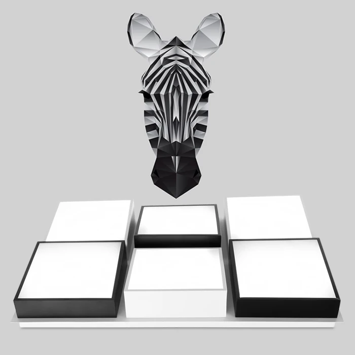 Современный простой светодиодный акриловый потолочный светильник s