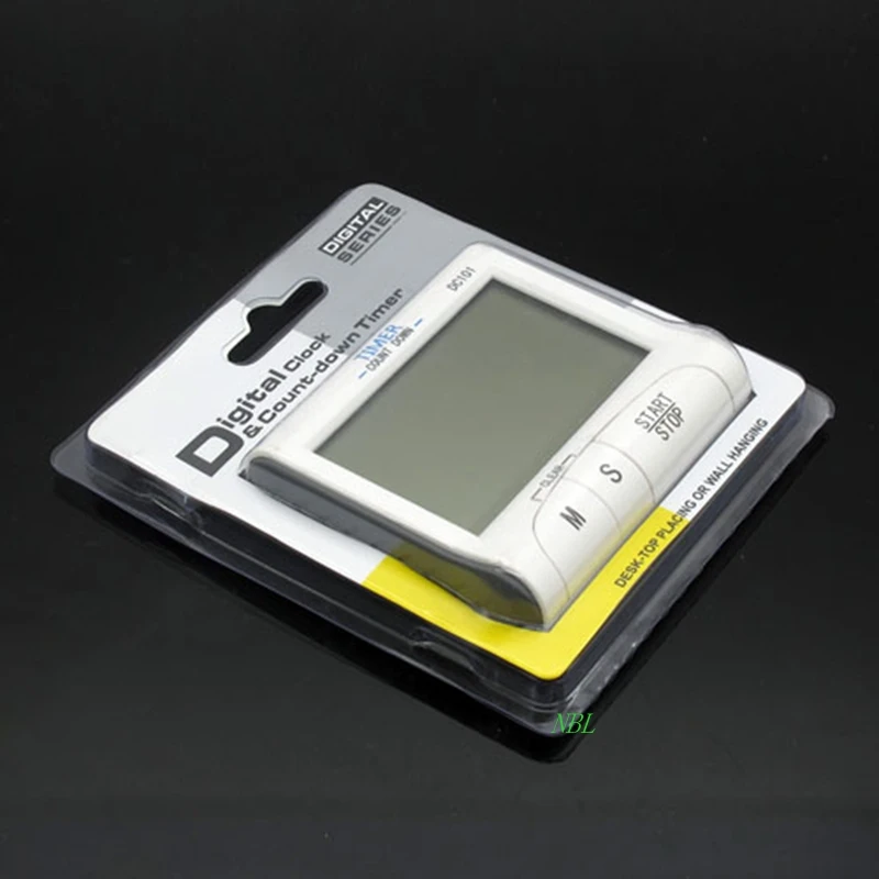 100% Оригинальный ЖК Многофункциональный цифровой кухонный таймер обратного