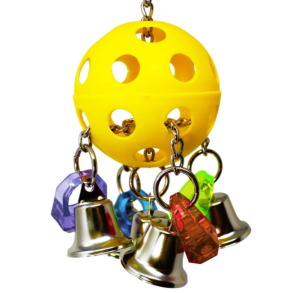 Украшение Bellpull птица игрушка подвеска вращающийся питомец развлечения с