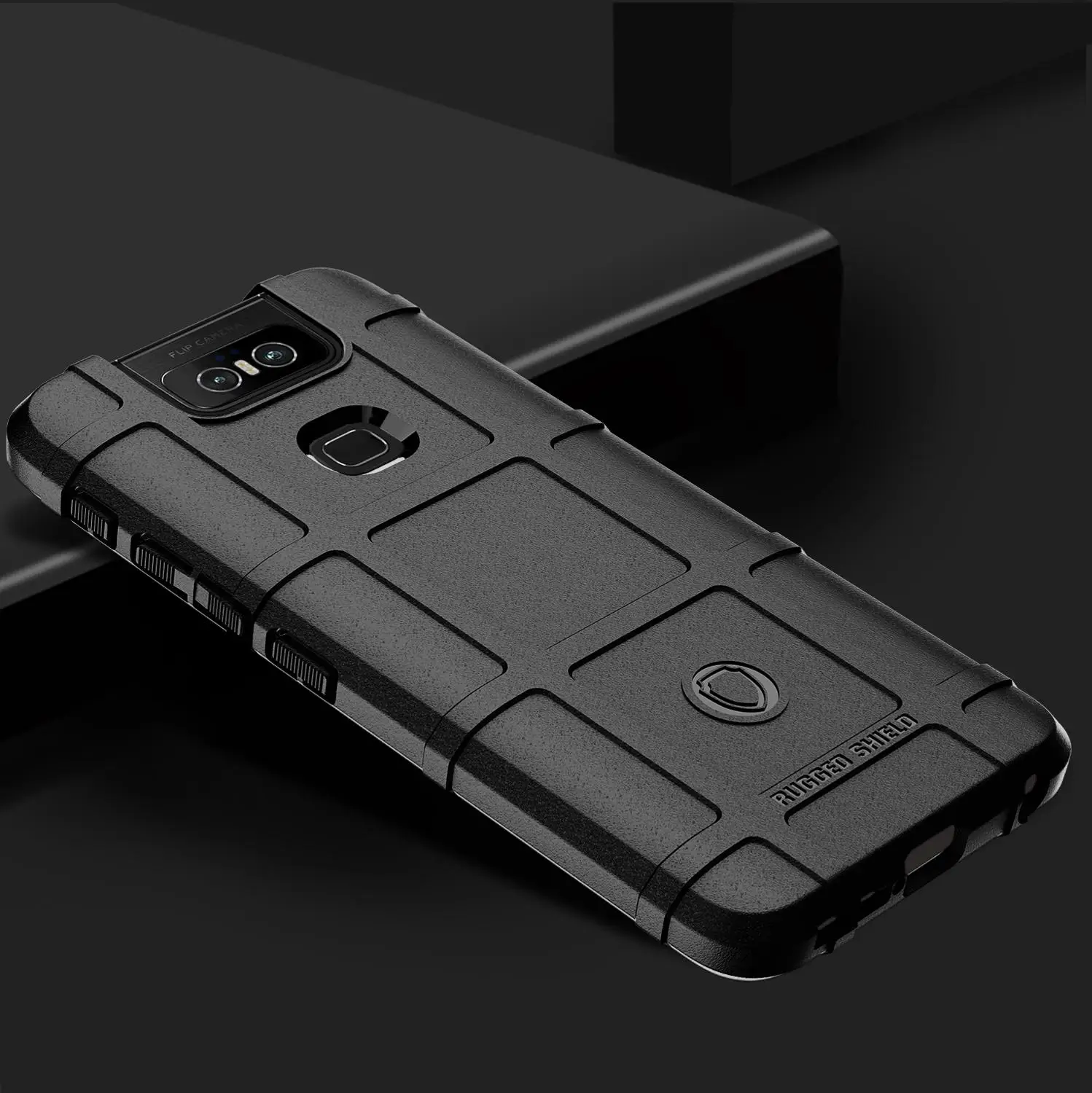 Роскошный бронированный силиконовый чехол для телефона Asus ZenFone 6 ZS630KL мягкий