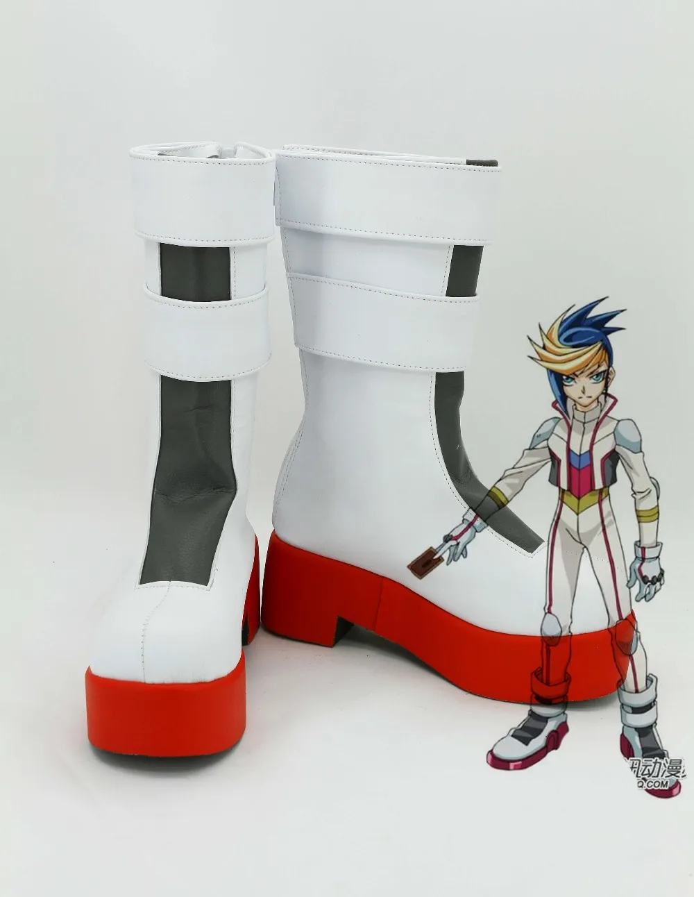 

ARC-V Yu-Gi-Oh! Hugo Cosplay Boots Yugo Anime Shoes Custom Made