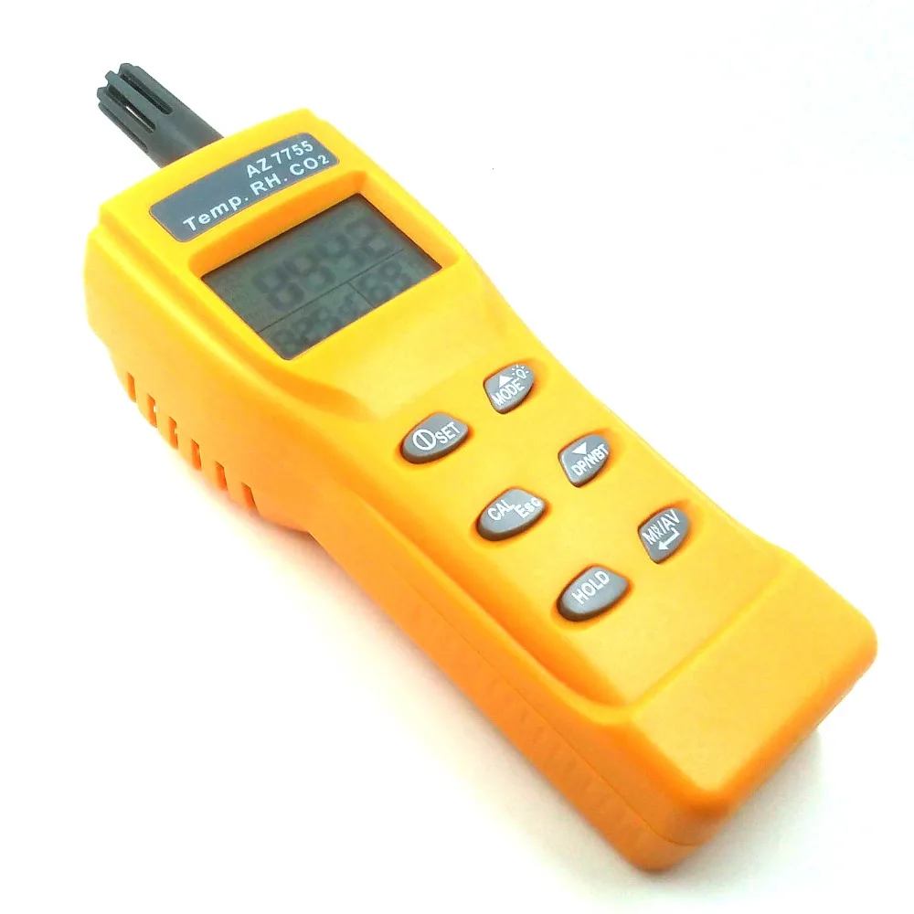 Цифровой тестер CO2 монитор качества воздуха газоанализатор измеритель термометр