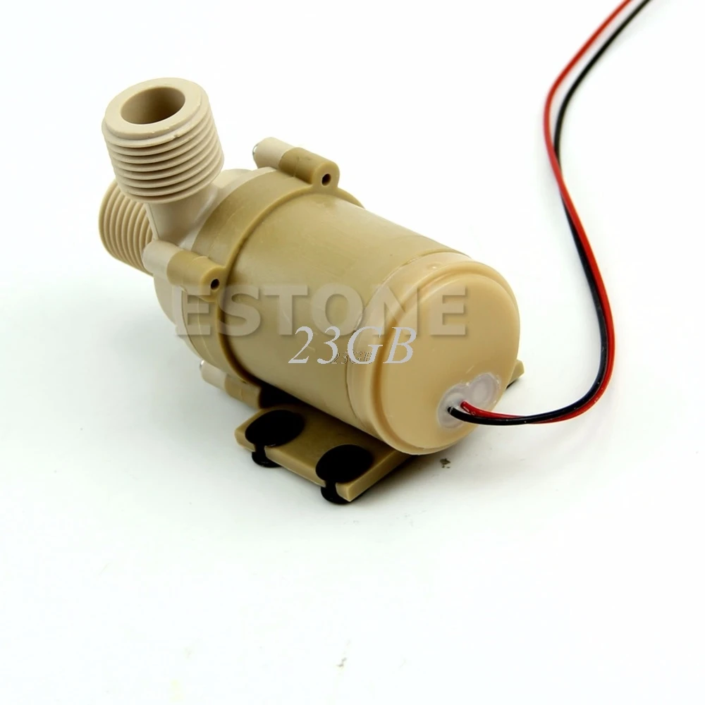 DC12V/24 V горячей воды циркуляционный насос Солнечный бесщеточный мотор для водяного насоса 5 м 3 JUN26_25