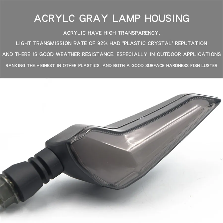 1 пара модифицированных поворотников для мотоцикла водонепроницаемые