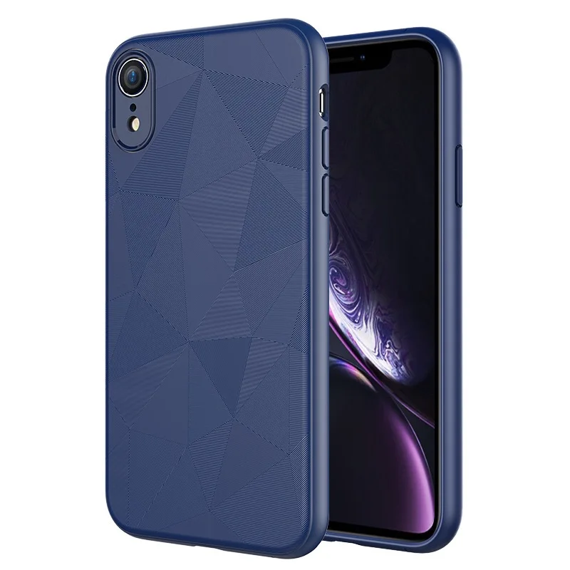Матовый чехол мягкий из ТПУ для iPhone XR XS Max 7 8 Plus чехлы телефонов новый стиль