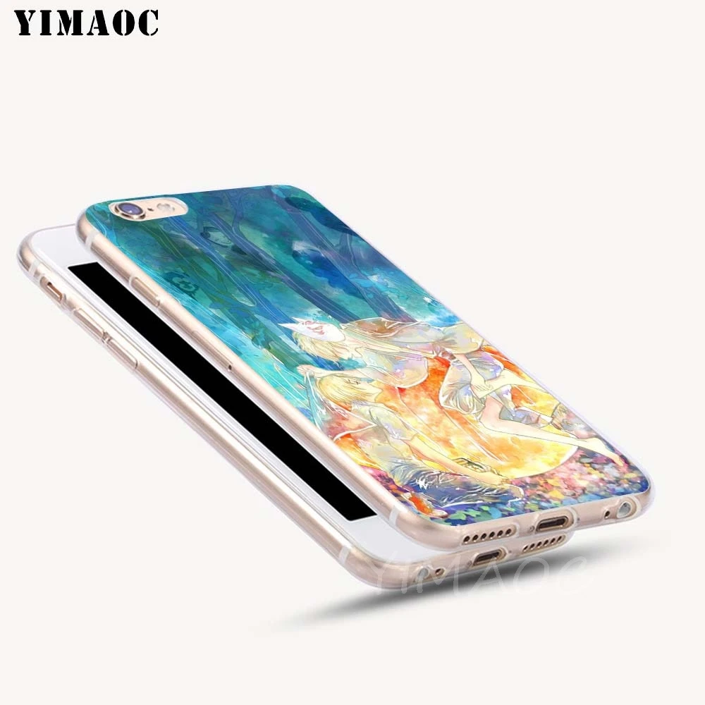 Мягкий чехол YIMAOC Anime Natsume yujincho из ТПУ и силикона для iPhone 8 7 6 6S Plus 5 5S SE X XR XS 11 Pro Max |