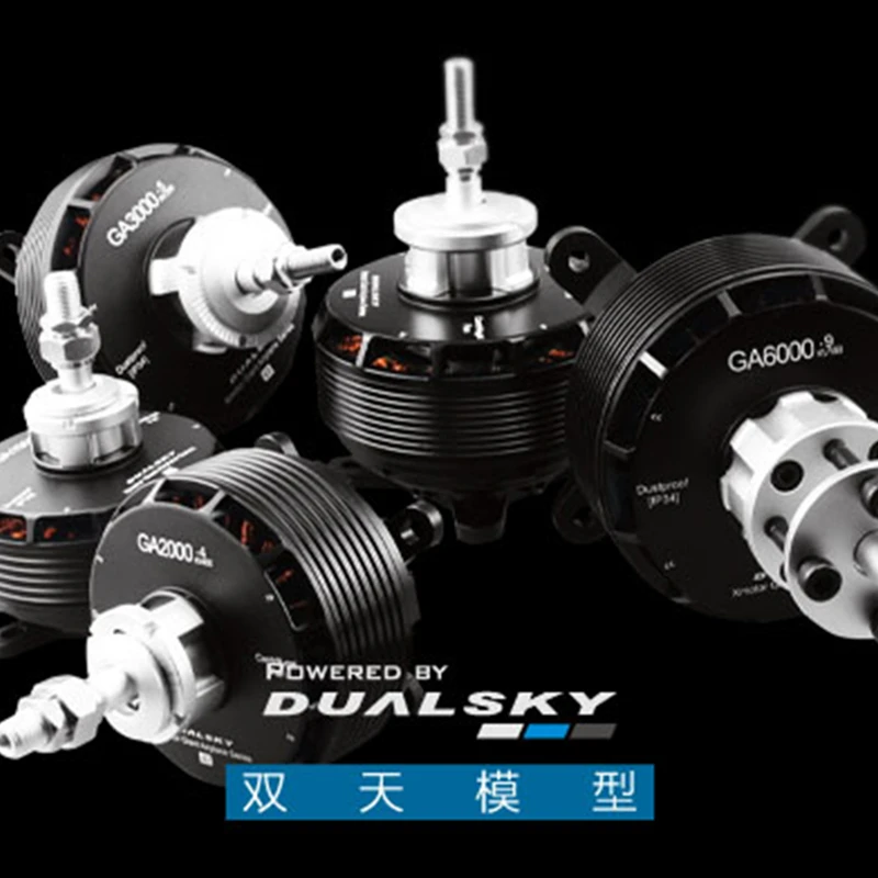 Dualsky GA4000 V2 многороторная модель с фиксированным крыльем мощный бесщеточный мотор
