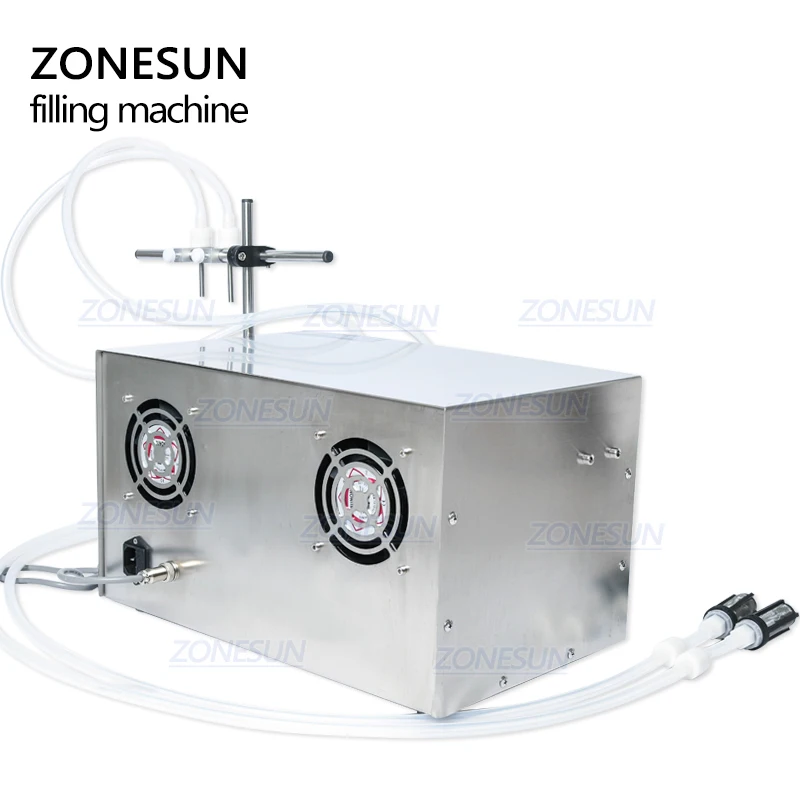 ZONESUN двойная головка магнитный насос для напитков духов вина эфирное масло воды