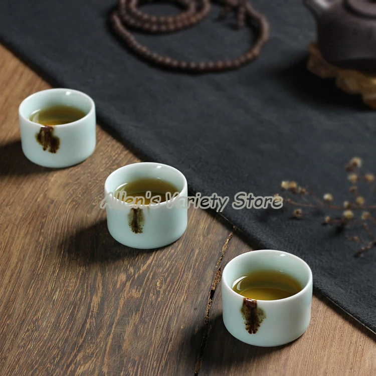 Уникальные элегантные чашки Gaiwan утварь и рисунком кунг фу чайные сервизы из