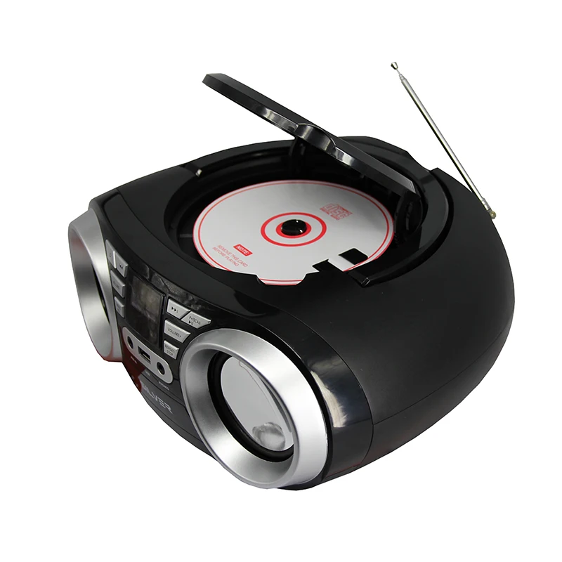 LONPOO 2018 Новый Частный дизайн CD boombox с bluetooth и USB слот подходит для домашнего
