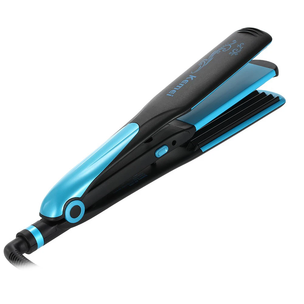Kemei-2209 hair straightener professional 2 in 1 ionic straightening iron &amp curler styling tool pranchas de cabelo curling irons | Бытовая