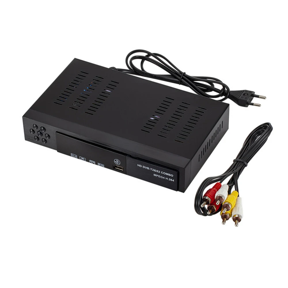Новый Умный Цифровой спутниковый ТВ ресивер декодер тюнер MPEG4 FTA 1080P с разъемом