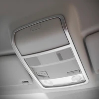 for tiguan 2009 to 2015 abs matte car front and rear reading lampshade cover trim accessories car styling 2pcs
