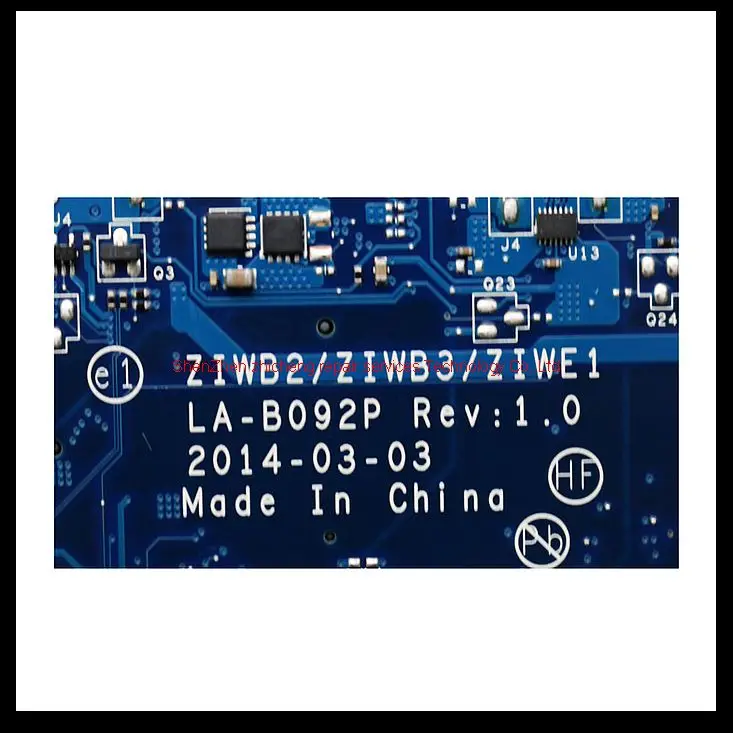 SZZC for B50-70 laptop ZIWE1 ZIWB2 ZIWB3 LA-B092P 5B20G46256 2957U DDR3 UMA integrated motherboard | Компьютеры и офис