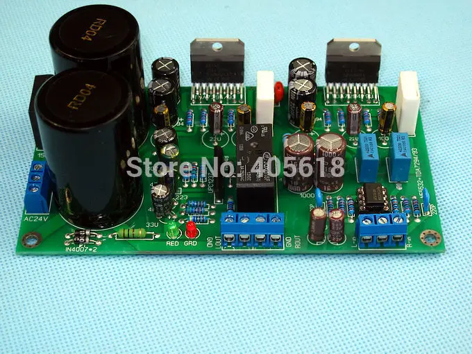 Плата усилителя мощности NE5532 TDA 7294 с защитной цепью сборная плата стерео