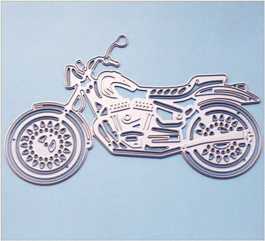 PANFELOU металлическое ремесло Изящные мотоциклетные бумажные высекальные штампы