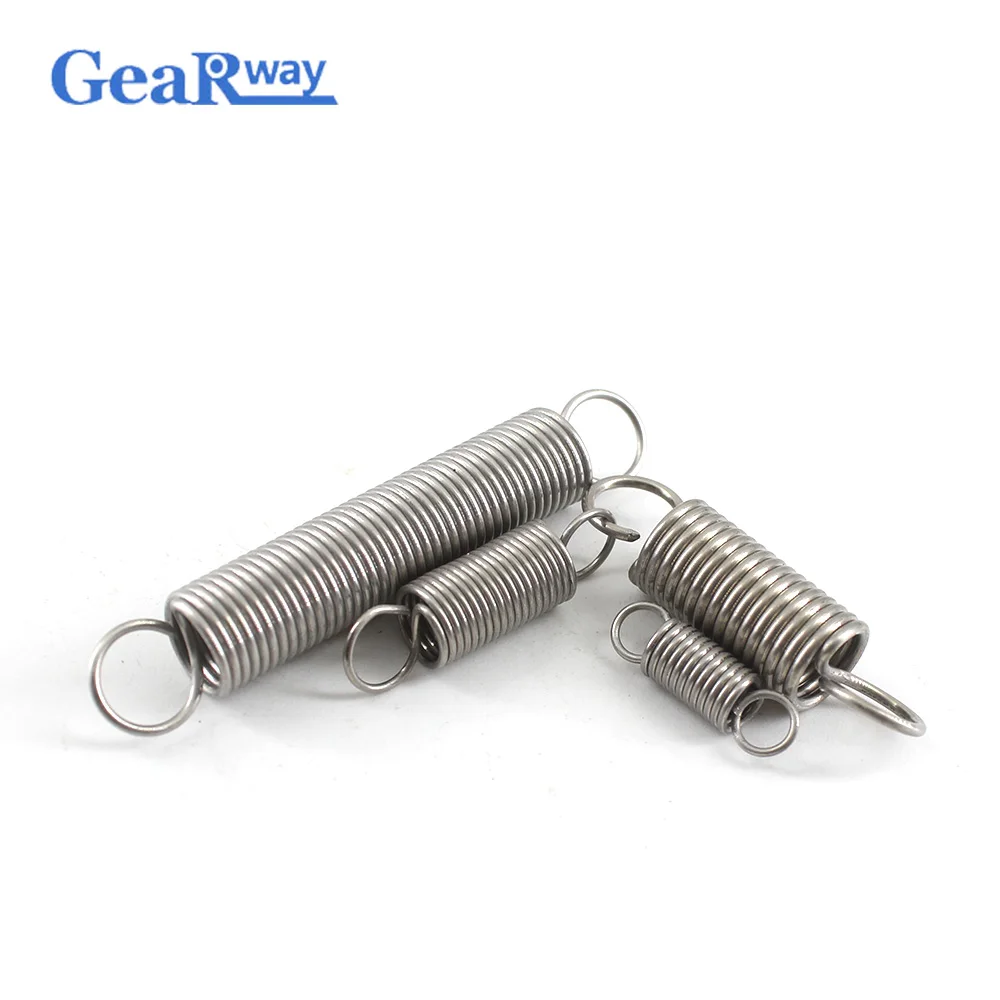 Gearway 5 шт. удлинительные пружины с крючками из нержавеющей стали маленькие
