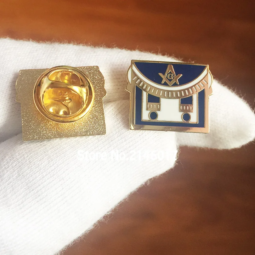 18 мм жесткий задний фартук|freemason apron|freemason pin |